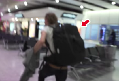 I hate carrying this big drone backpack badly...